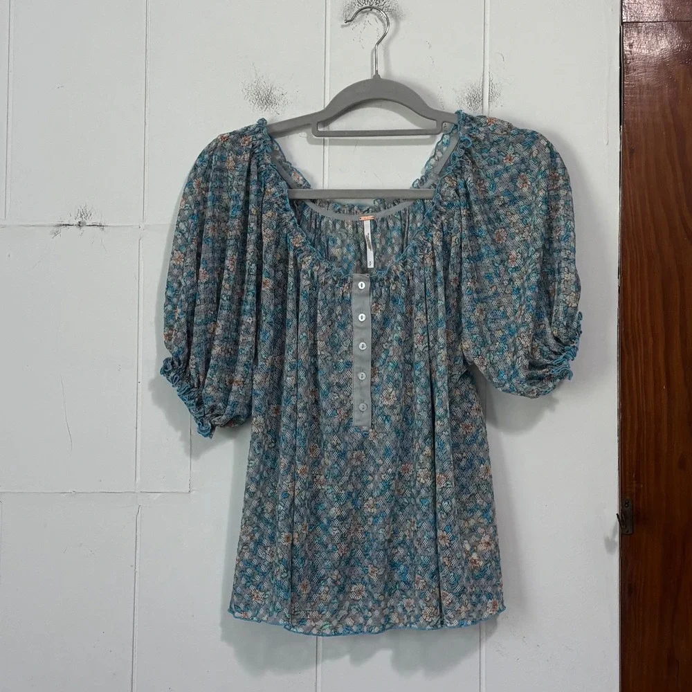 Free People lightweight mesh